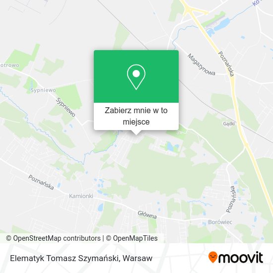 Mapa Elematyk Tomasz Szymański