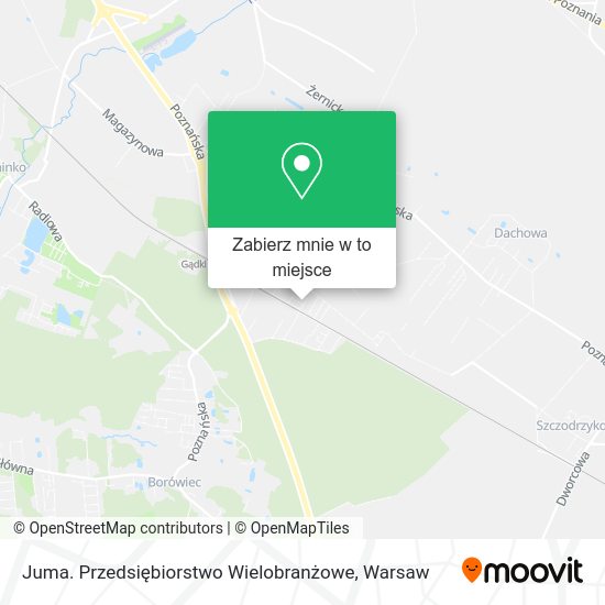 Mapa Juma. Przedsiębiorstwo Wielobranżowe