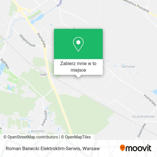 Mapa Roman Banecki Elektroklim-Serwis