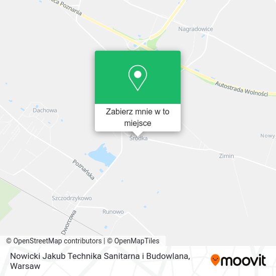 Mapa Nowicki Jakub Technika Sanitarna i Budowlana