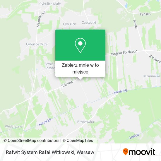 Mapa Rafwit System Rafał Witkowski