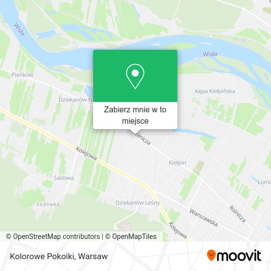 Mapa Kolorowe Pokoiki