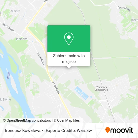 Mapa Ireneusz Kowalewski Experto Credite