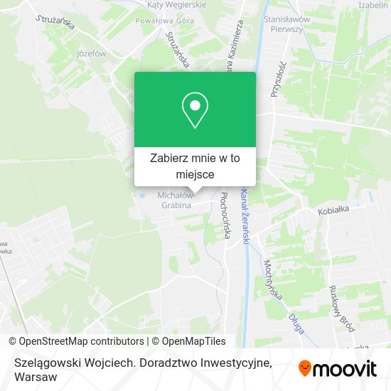 Mapa Szelągowski Wojciech. Doradztwo Inwestycyjne