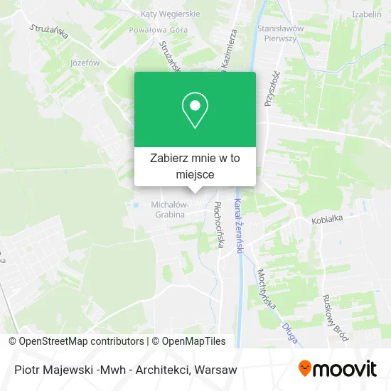 Mapa Piotr Majewski -Mwh - Architekci