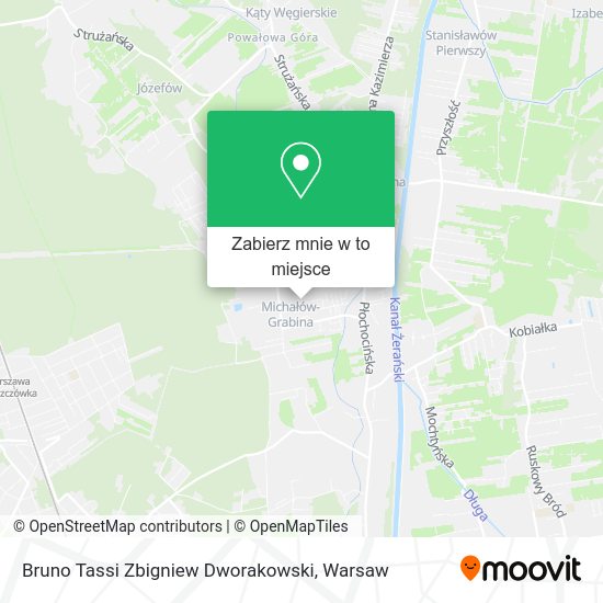 Mapa Bruno Tassi Zbigniew Dworakowski