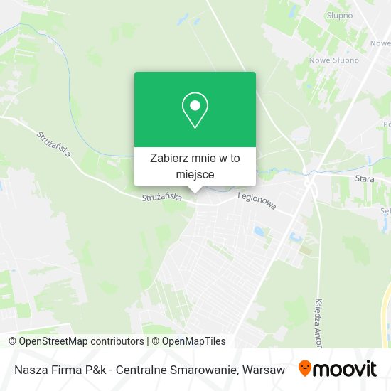 Mapa Nasza Firma P&k - Centralne Smarowanie