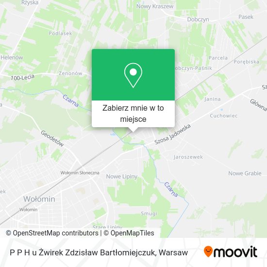 Mapa P P H u Żwirek Zdzisław Bartłomiejczuk