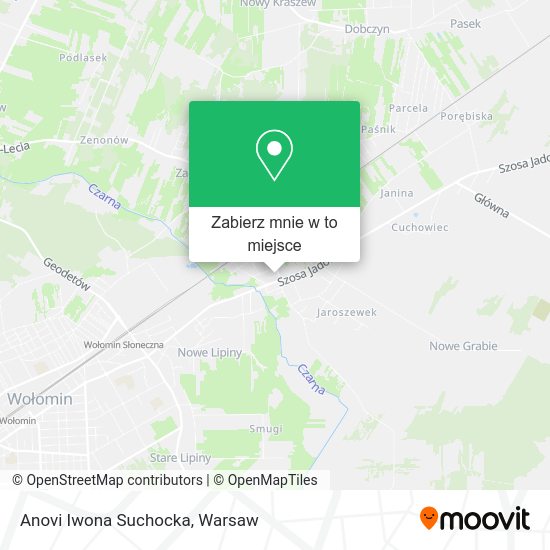 Mapa Anovi Iwona Suchocka