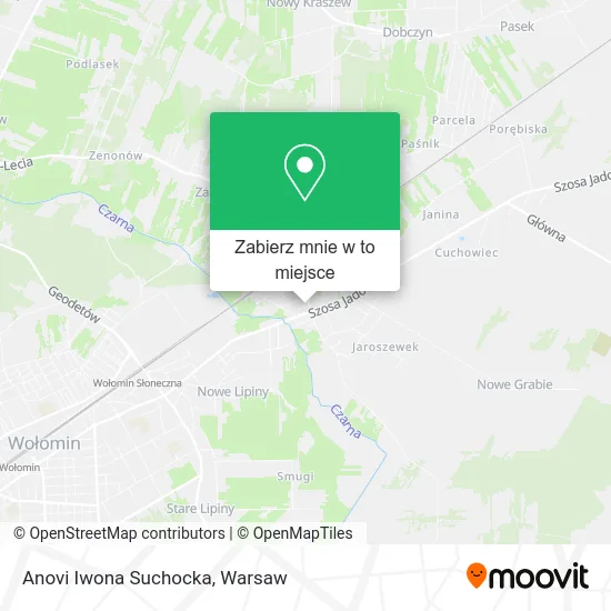 Mapa Anovi Iwona Suchocka