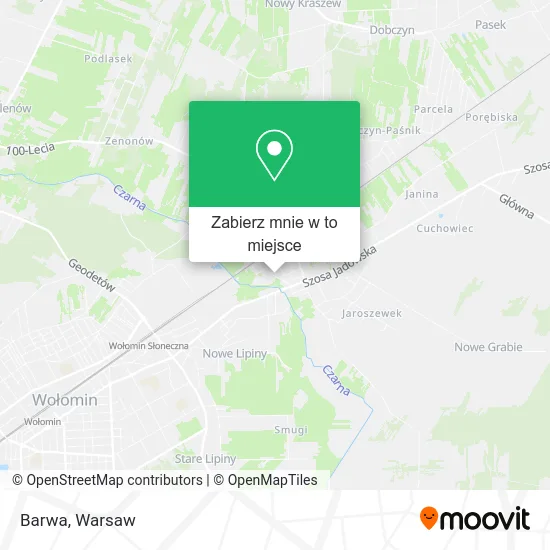 Mapa Barwa