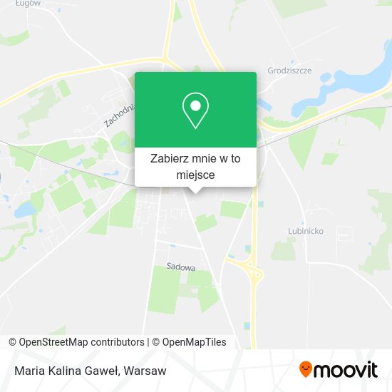 Mapa Maria Kalina Gaweł