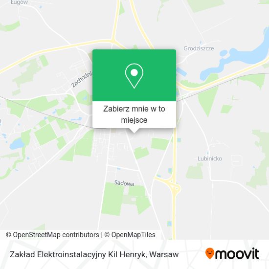 Mapa Zakład Elektroinstalacyjny Kil Henryk