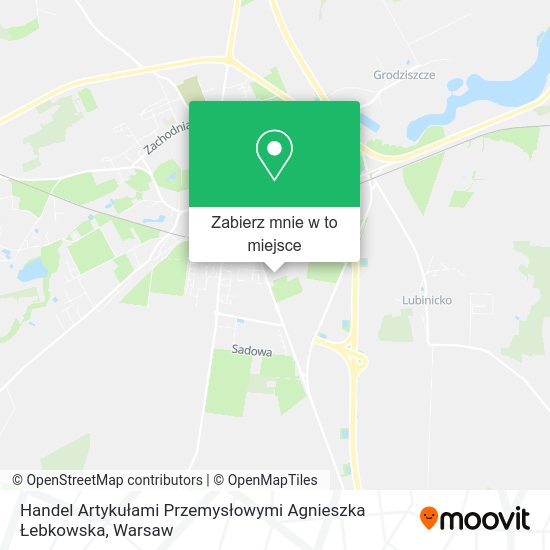 Mapa Handel Artykułami Przemysłowymi Agnieszka Łebkowska