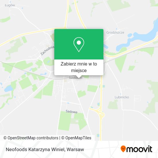 Mapa Neofoods Katarzyna Winiel