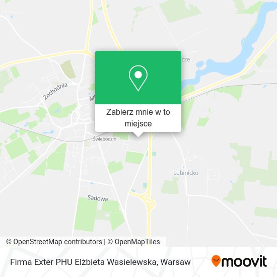 Mapa Firma Exter PHU Elżbieta Wasielewska