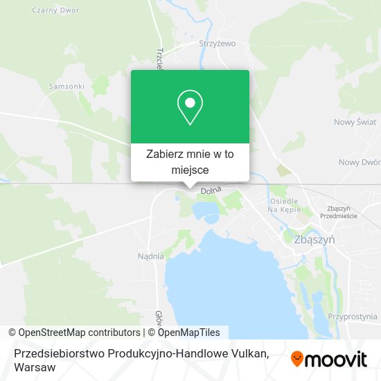 Mapa Przedsiebiorstwo Produkcyjno-Handlowe Vulkan