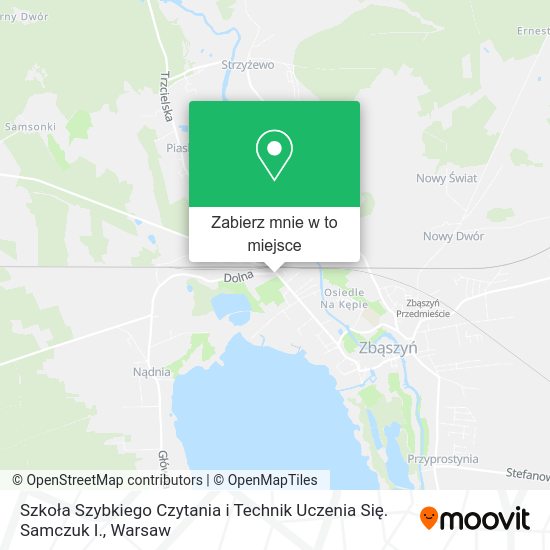 Mapa Szkoła Szybkiego Czytania i Technik Uczenia Się. Samczuk I.