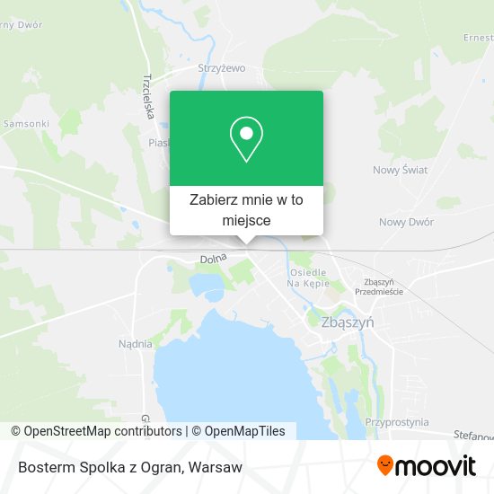 Mapa Bosterm Spolka z Ogran