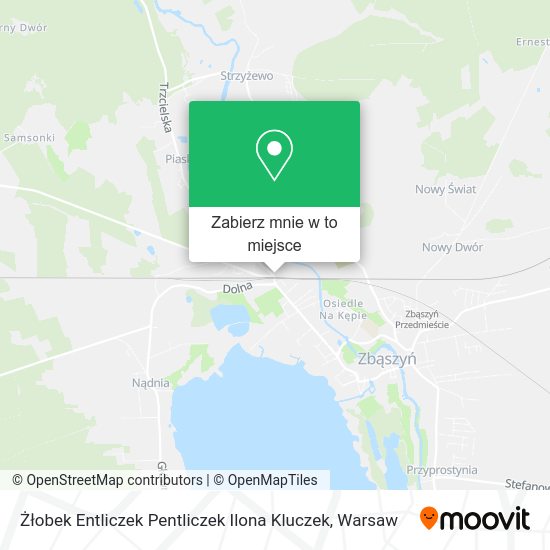 Mapa Żłobek Entliczek Pentliczek Ilona Kluczek