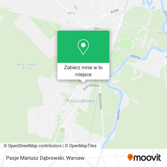 Mapa Pasje Mariusz Dąbrowski