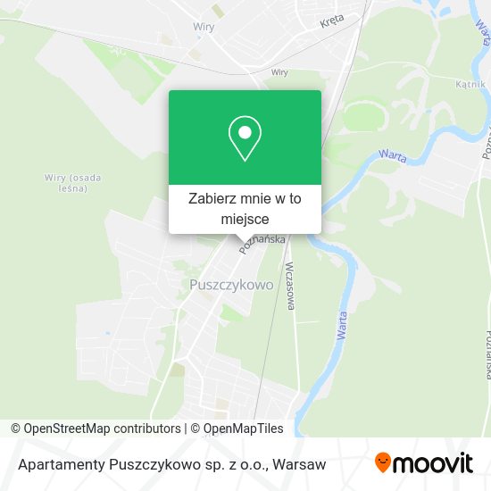 Mapa Apartamenty Puszczykowo sp. z o.o.