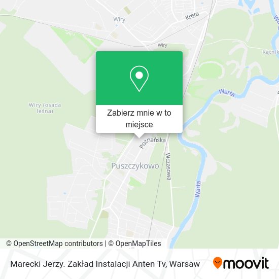 Mapa Marecki Jerzy. Zakład Instalacji Anten Tv