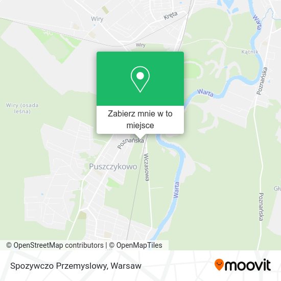 Mapa Spozywczo Przemyslowy