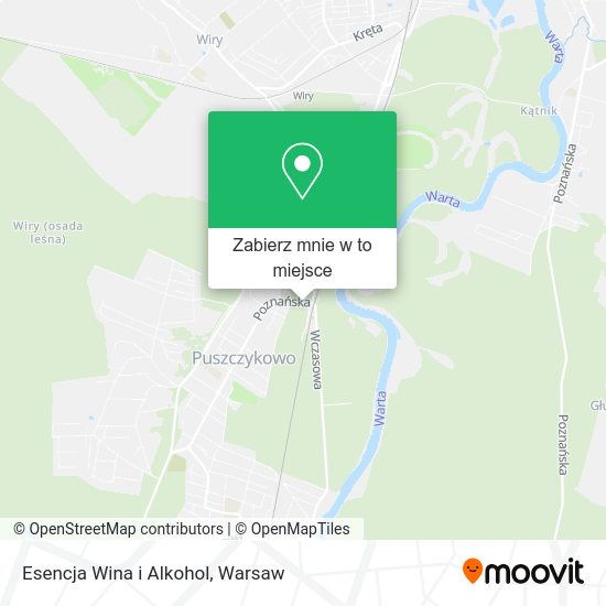 Mapa Esencja Wina i Alkohol