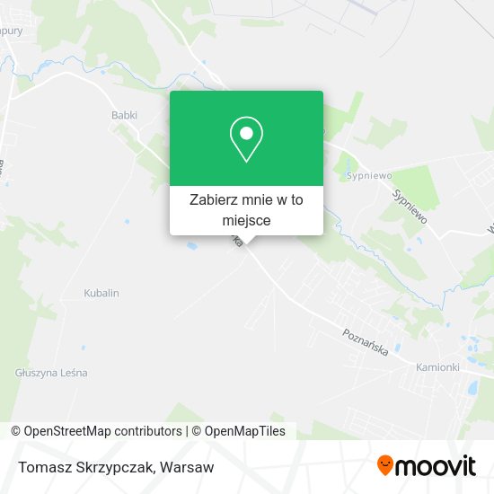 Mapa Tomasz Skrzypczak