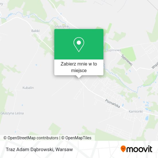 Mapa Traz Adam Dąbrowski