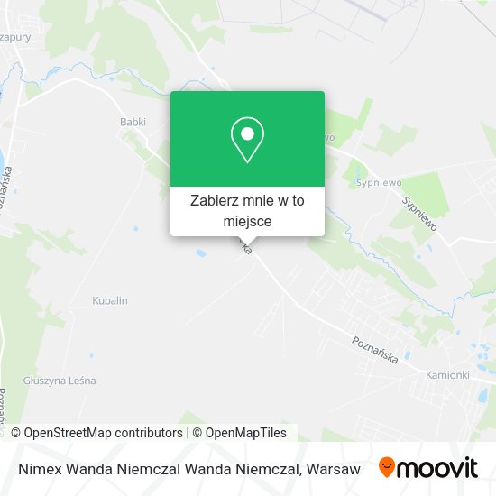 Mapa Nimex Wanda Niemczal Wanda Niemczal