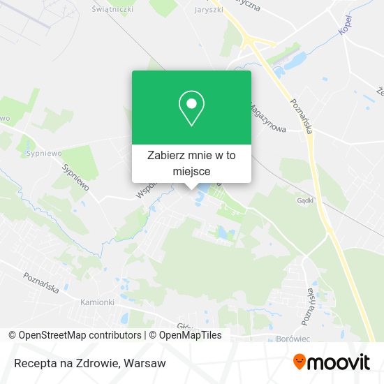 Mapa Recepta na Zdrowie