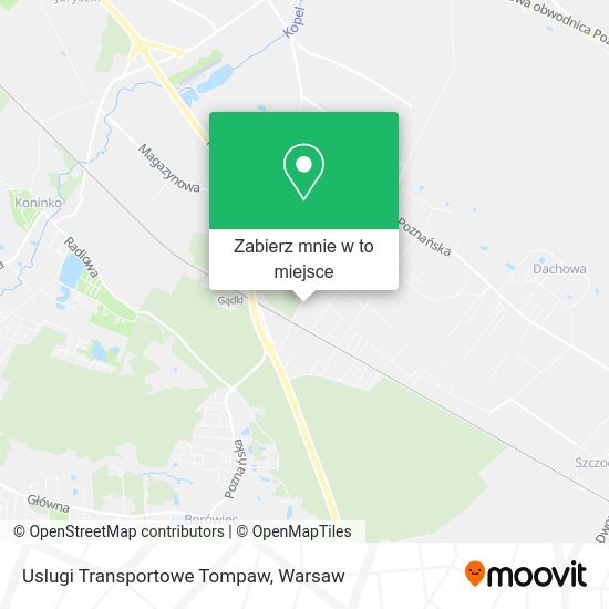 Mapa Uslugi Transportowe Tompaw