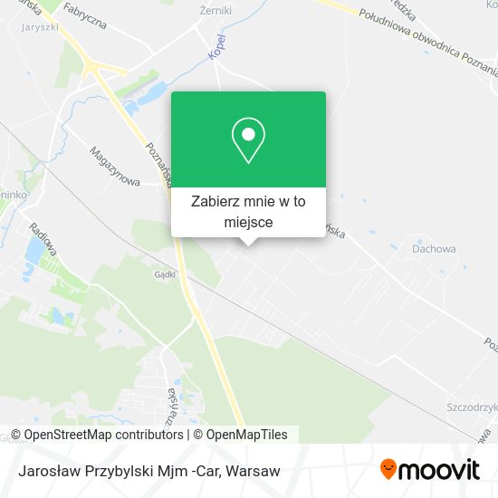 Mapa Jarosław Przybylski Mjm -Car