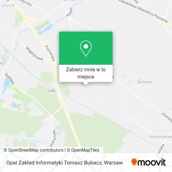 Mapa Opal Zakład Informatyki Tomasz Bubacz