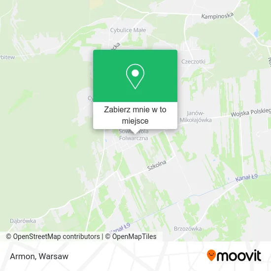 Mapa Armon
