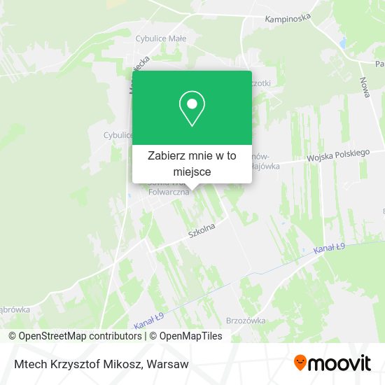 Mapa Mtech Krzysztof Mikosz