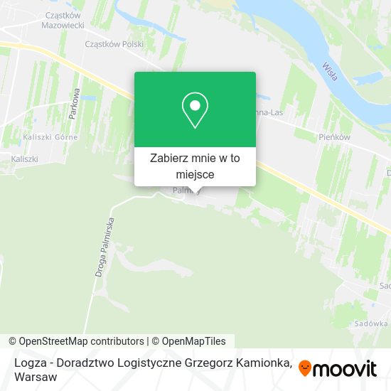 Mapa Logza - Doradztwo Logistyczne Grzegorz Kamionka