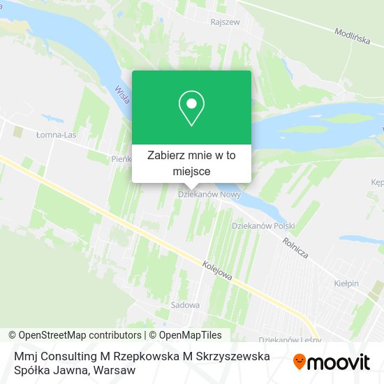 Mapa Mmj Consulting M Rzepkowska M Skrzyszewska Spółka Jawna