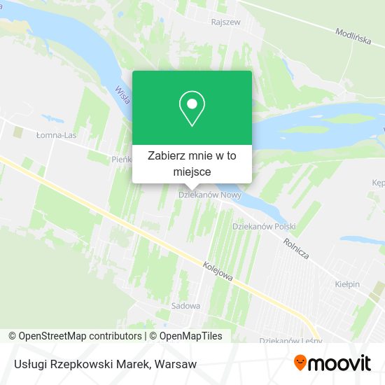 Mapa Usługi Rzepkowski Marek