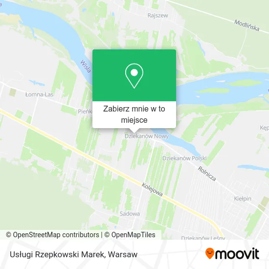 Mapa Usługi Rzepkowski Marek
