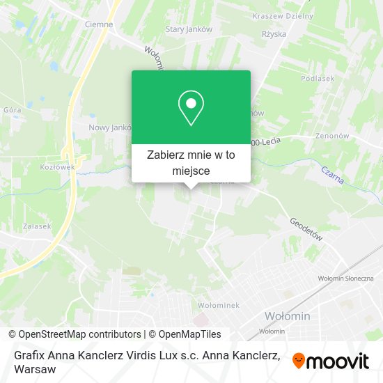 Mapa Grafix Anna Kanclerz Virdis Lux s.c. Anna Kanclerz