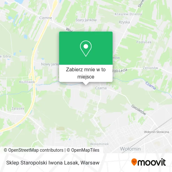 Mapa Sklep Staropolski Iwona Lasak