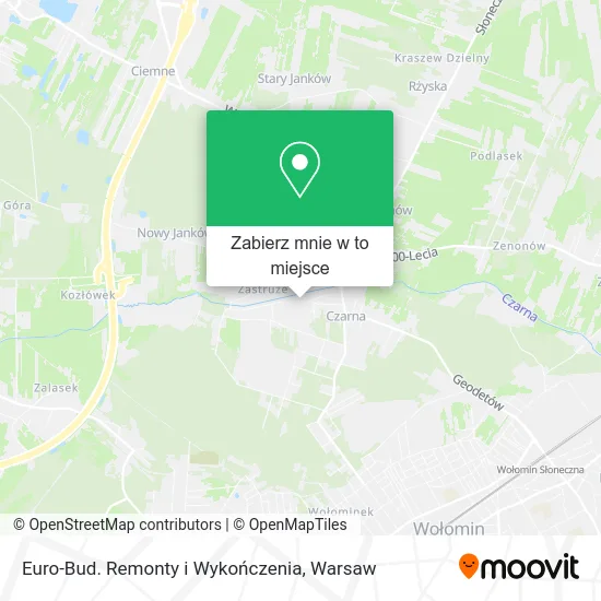 Mapa Euro-Bud. Remonty i Wykończenia