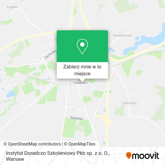 Mapa Instytut Doradczo Szkoleniowy Pkb sp. z o. O.