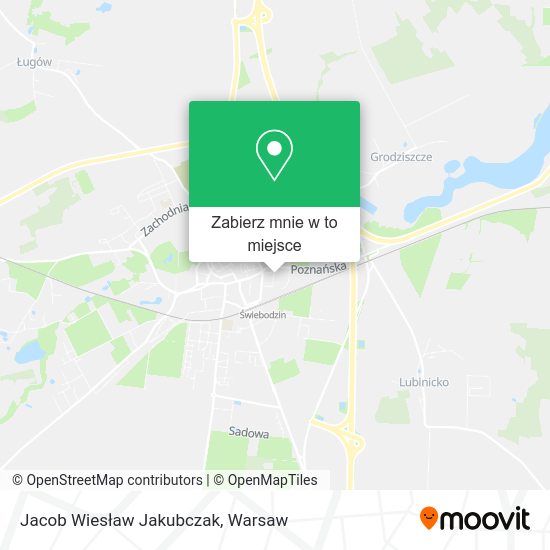 Mapa Jacob Wiesław Jakubczak