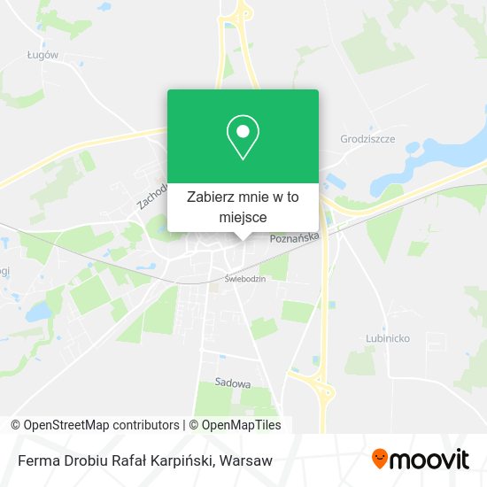 Mapa Ferma Drobiu Rafał Karpiński