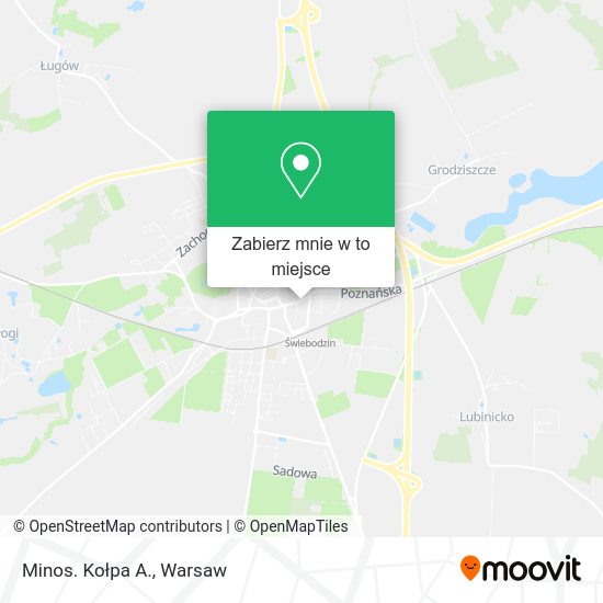 Mapa Minos. Kołpa A.