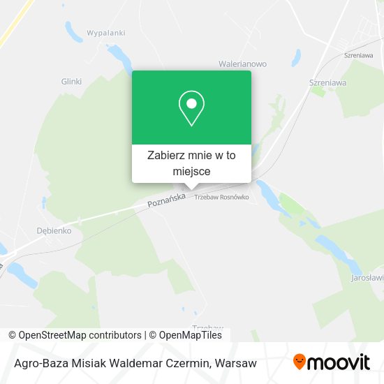 Mapa Agro-Baza Misiak Waldemar Czermin